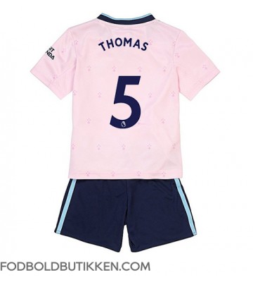 Arsenal Thomas Partey #5 Tredjetrøje Børn 2022-23 Kortærmet (+ Korte bukser)